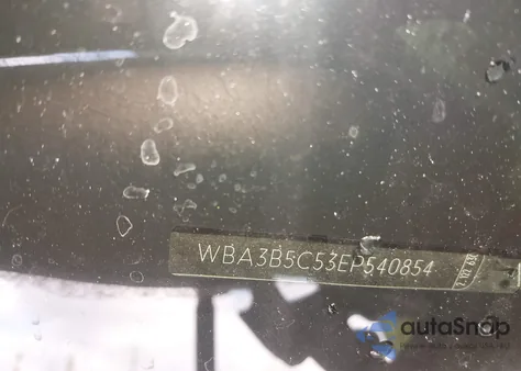 2014 BMW 328I xDrive from USA, damaged, VIN WBA3B5C53EP540854